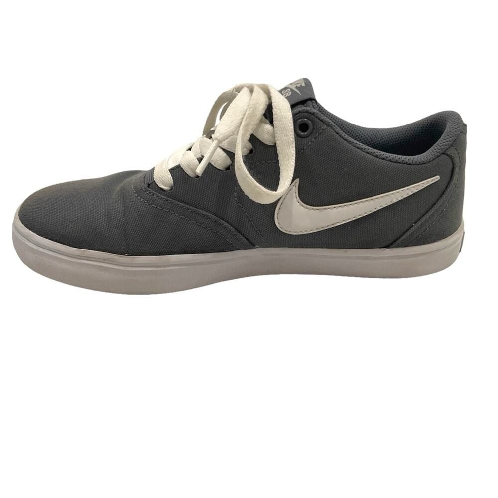 Nike SB Grey Canvas Sneakers Size 6.5